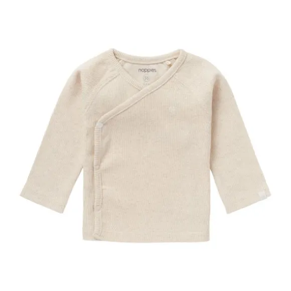 Noppies Rib Nanyuki Shirt Taupe Melange Mt. 44