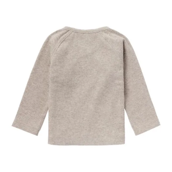 Noppies Rib Nanyuki Shirt Taupe Melange Mt. 44