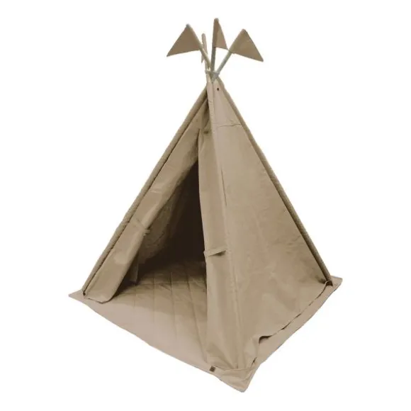 Overseas Canvas With Flags Tipi – Beige