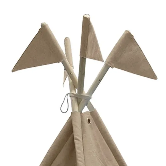Overseas Canvas With Flags Tipi – Beige