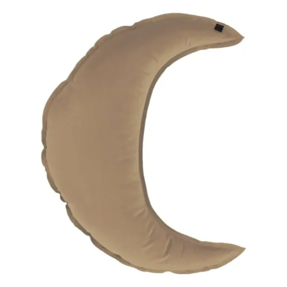 Overseas Moon Velours Kussen - Beige