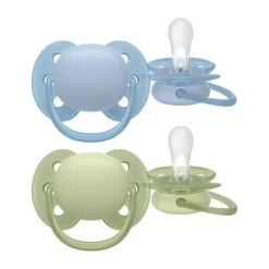 Philips Avent Ultra Soft Fopspeen - 6-18 Mnd - 2 Stuks - Plant-based