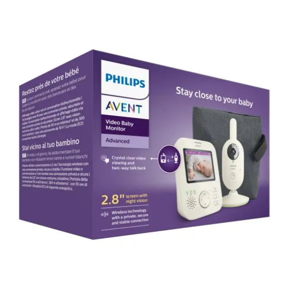 Philips Video Baby Monitor Advanced With Travel Bag - Pastel Green