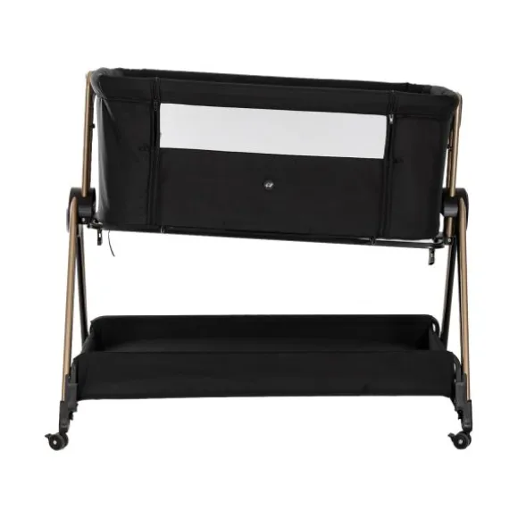 Puck Claire Co-Sleeper - Zwart / Goud