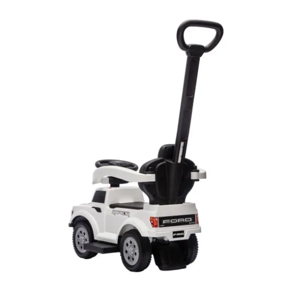 Puck Loopauto Ford F150 met Duwstang - Wit