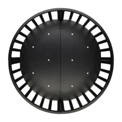 Puck Ronde Box - Zwart - Inclusief Matras