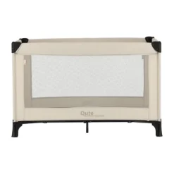 Qute Q-Sleep Campingbed Easyfold + Q-Matti Matras incl. Hoes - Ivory