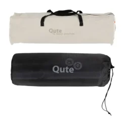 Qute Q-Sleep Campingbed Easyfold + Q-Matti Matras incl. Hoes - Ivory