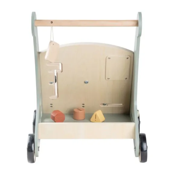 Sebra Houten Loopwagen - Blauw