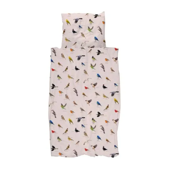 Snurk Dekbedovertrek - Bird Watching - 140x200/220 cm - Beige