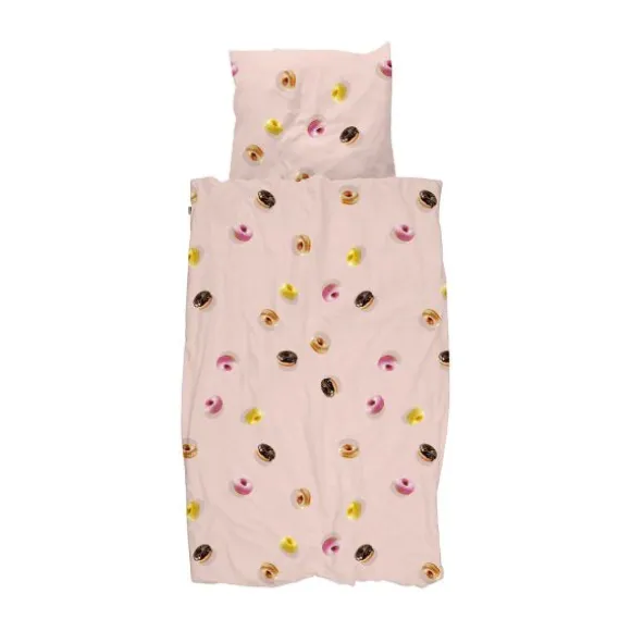 Snurk Dekbedovertrek - Donuts - 140x200/220 cm - Inclusief 1 Kussensloop