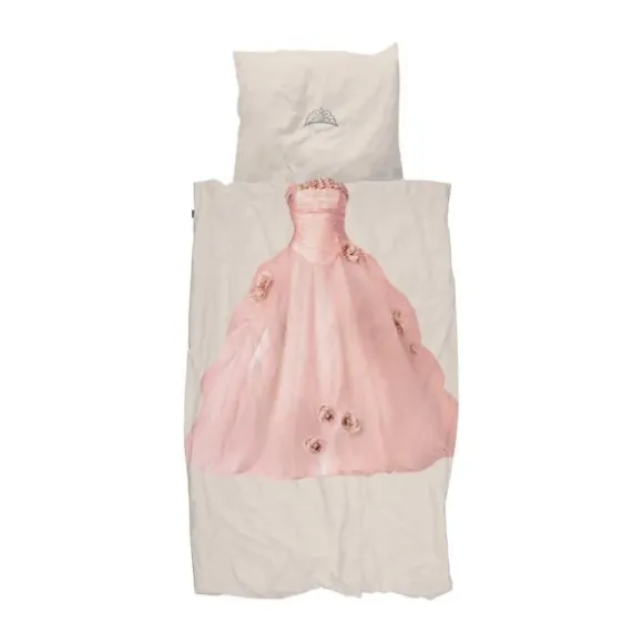 Snurk Dekbedovertrek - Princess - 140x200/220 cm - Beige
