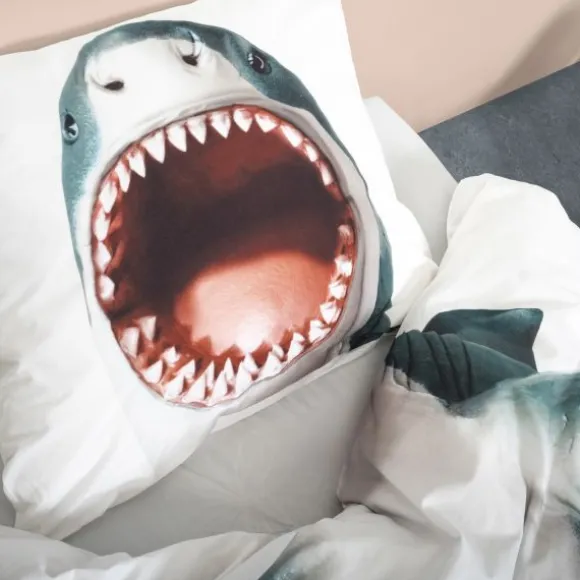 Snurk Shark Dekbedovertrek 140 x 200/220 cm
