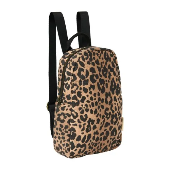 Studio Noos Mini Rugzak - Brown Soft Cotton Leopard
