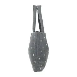 Studio Noos Mom Bag - Denim Grey Hearts