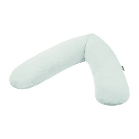 Theraline - Voedingskussen Met Hoes - Muslin - Light Grey