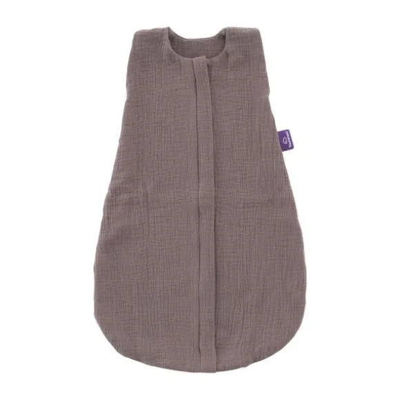 Träumeland Zomerslaapzak Liebmich - Cotton Muslin - Cocoa Plum - 80 cm