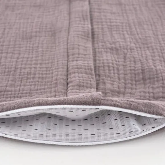 Träumeland Zomerslaapzak Liebmich - Cotton Muslin - Cocoa Plum - 80 cm