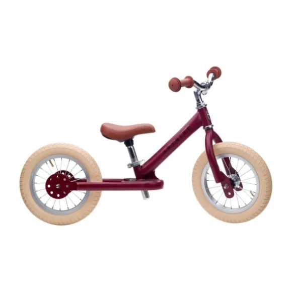 Trybike Steel Vintage Loopfiets - Red Matt