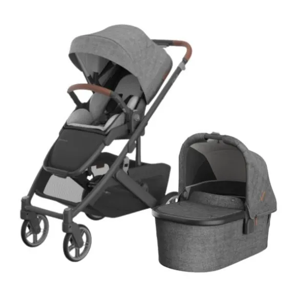 UPPAbaby Cruz V3 Kinderwagen Greyson + UPPAbaby Cruz Autostoel Adapters + Baby-Safe Pro Autostoel - Pitch Black