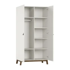 Vipack 2-Deurskast - Sezane - Clay/Walnut