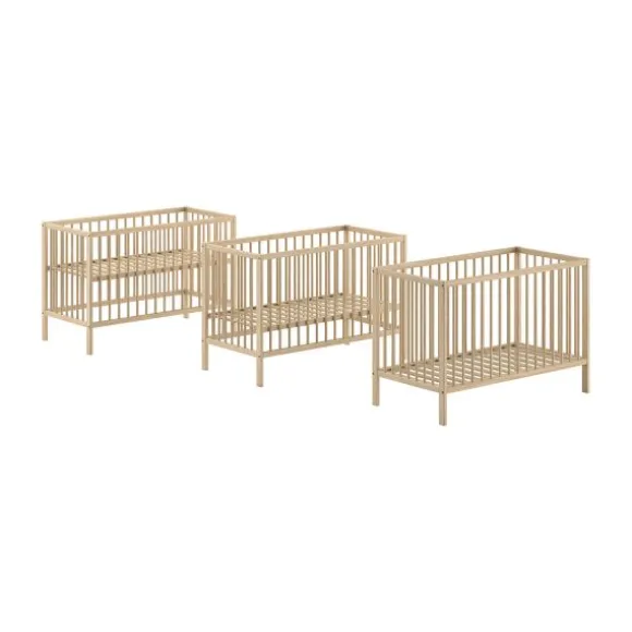 Vipack Dino Babybed - 60 x 120 cm - Natuur