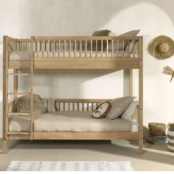 Vipack Forrest Stapelbed - Eik - 90x200 cm