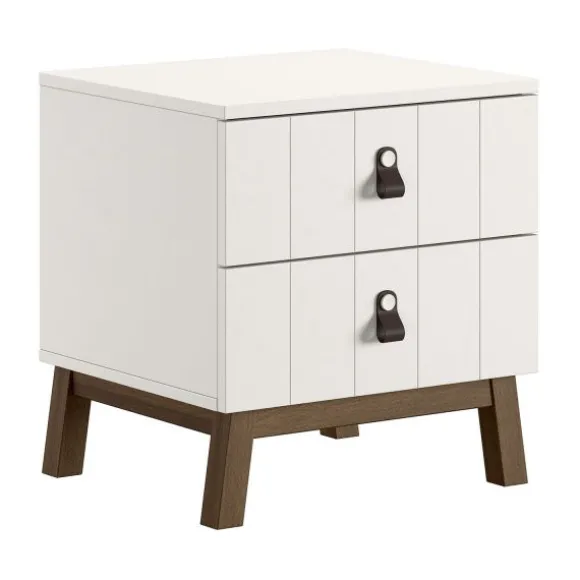 Vipack Nachtkastje - Sezane - Clay/Walnut