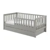 Vipack Toddler Ledikant Verticaal Grijs 70 x 140 Cm