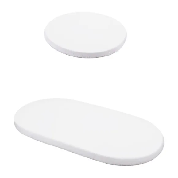 Waldin Hoeslakenset Ovaal - 7-in-1 Ledikant - Wit