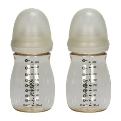 We-Too Standaardfles PPSU - 260 ml - Oatmeal - 2-pack