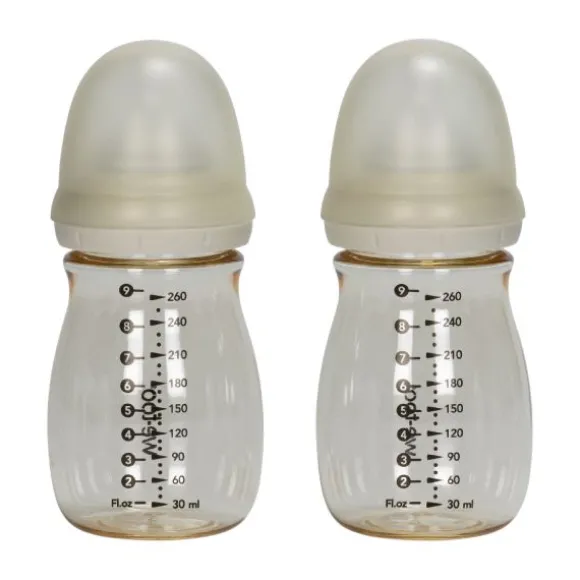 We-Too Standaardfles PPSU - 260 ml - Oatmeal - 2-pack