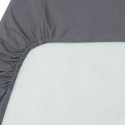Witlof for kids Tuck-Inn laken plooien - 40 x 80cm - Warm Grey