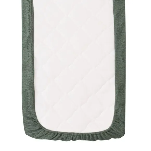 Witlof For Kids Waves Tuck-Inn Ledikantdeken - Forest Green