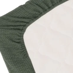 Witlof For Kids Waves Tuck-Inn Ledikantdeken - Forest Green