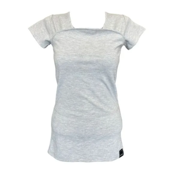 Womboo Buidelshirt - Vrouw - Maat XXL - Lichtgrijs