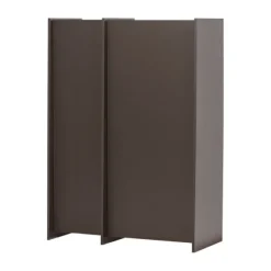 Woood Brock Kast 2-Deurs - Middenbruin