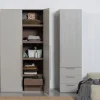 Woood Rens Kledingkast 2-Deurs - Pebble Grey